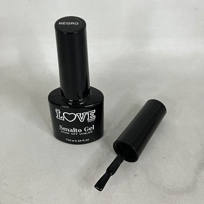 Esmalte Semipermanente Negro Love Crazy