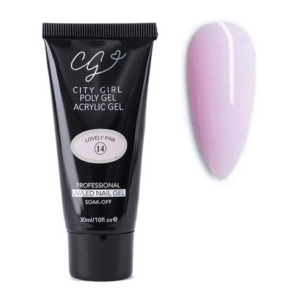 Polygel City Girl - Lovely Pink