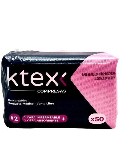 Compresas x 50