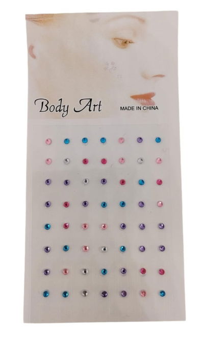 Stickers para rostro y cuerpo