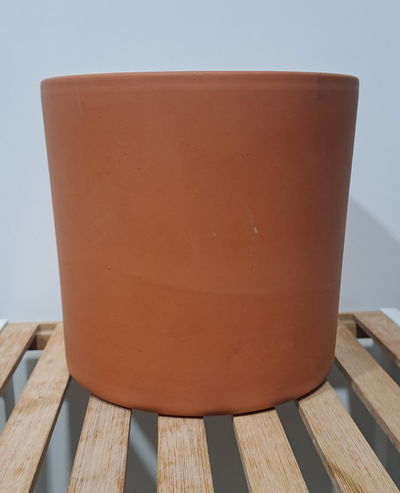 Maceta Barro Cilindro