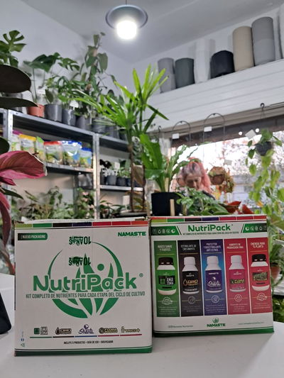 Nutripack Namaste Fertilizantes (kit completo para cultivo).