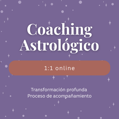 Coaching Astrológico 1:1 Online