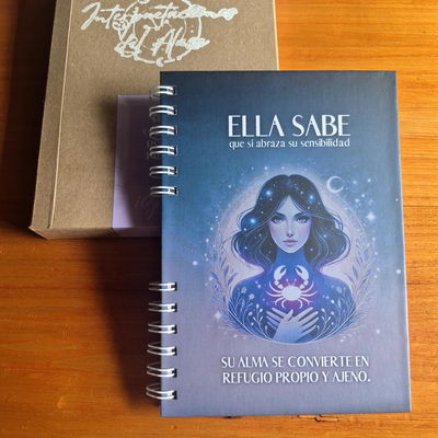 Cuaderno A5 rayado ELLA SABE | 12 signos