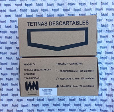 Tetinas grandes 16mm x 125un