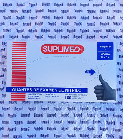Guantes de Nitrilo x100 -XS-S-M-L-XL