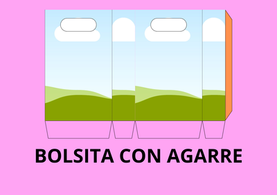 PLANTILLA BOLSITA CON MANIJA