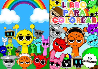 PDF LIBRO PARA COLOREAR A5 SPRUNKI