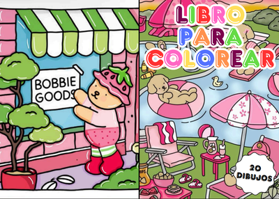 PDF LIBRO PARA COLOREAR A5 BOBBIE GOODS