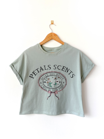 Remera Cuff PETAL SCENTS