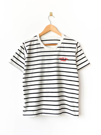 Remera Rayada LOVELY DAY