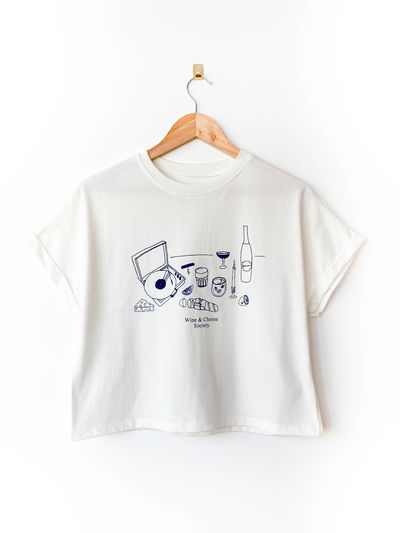 Remera WINE & CHEESE