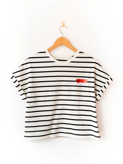 Remera Rayado CORAZON