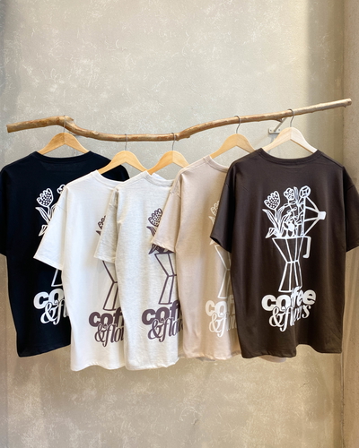 Remeron Oversize COFFEE & FLOWERS