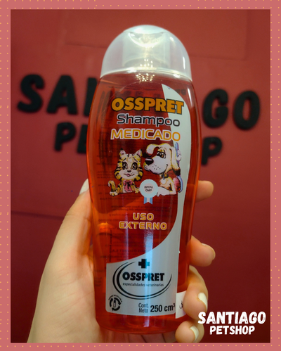 Shampoo osspret medicado