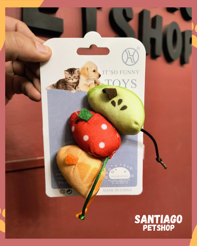 Ratones de peluche 