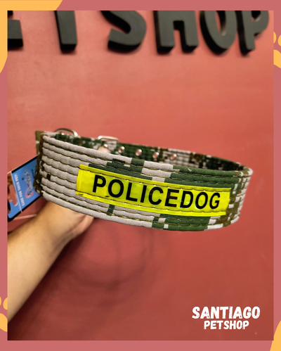 Collar Police grande 