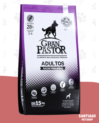 Gran pastor raza pequeña 
