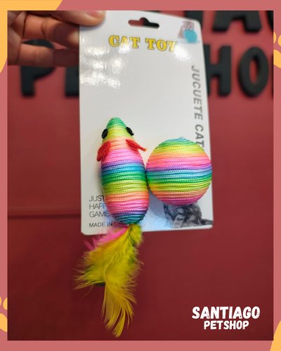 Rata con pelota