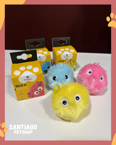 Pelota de peluche con sonido