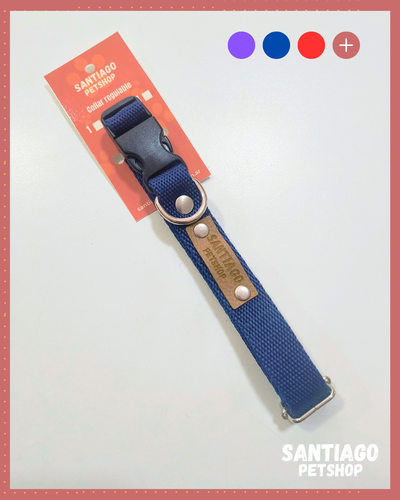 Collar regulable talle 2 Santiago Petshop