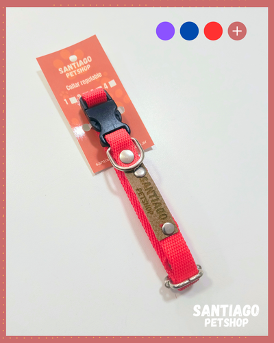 Collar regulable talle 1 Santiago Petshop