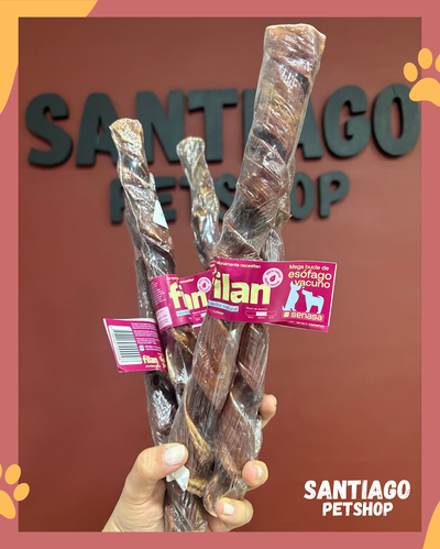 Mega bucle de esófago vacuno Snack Natural