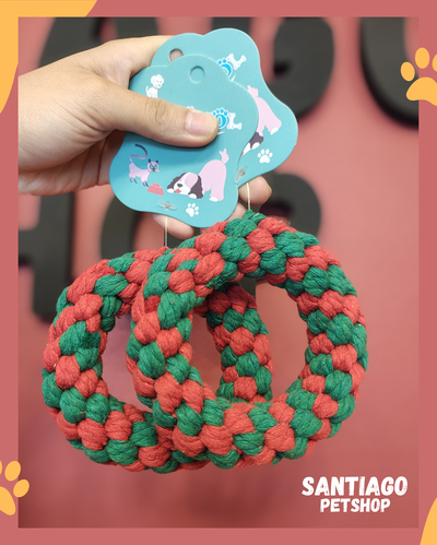 Aro mordillo trenzado 