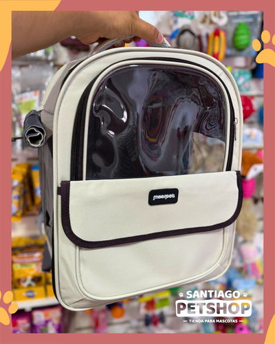 Mochila con visor premium Negro