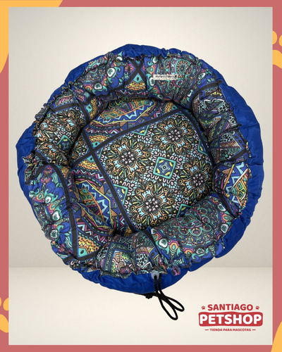 Moisés Reversible con Cordón Ajustable Azul