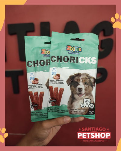 Choricks sabor Carne con Leche de Cabra