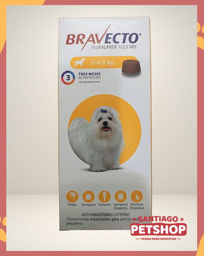 Bravecto 2 a 4,5 kg