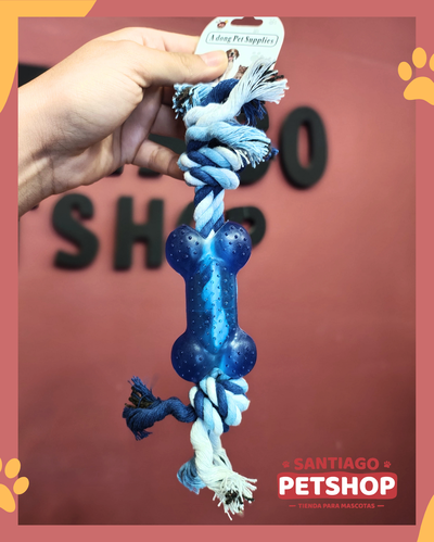 Mordillo tela con Hueso