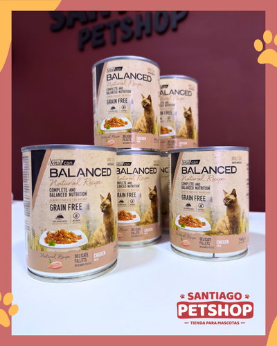 Lata Balanced Natural Recipe Gatos