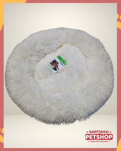 Camita Blanca de Peluche