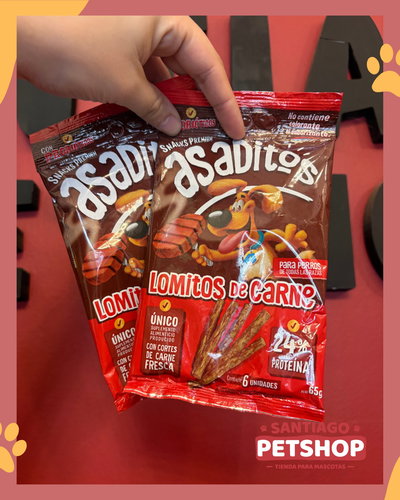 Asaditos lomitos de carne