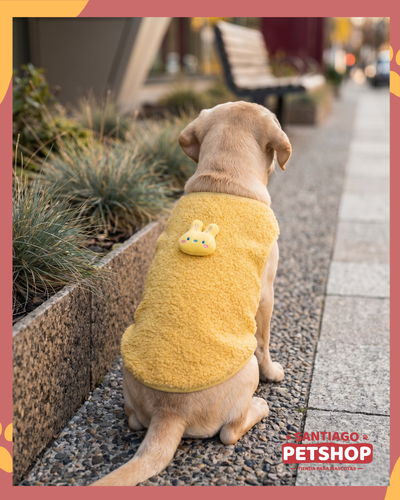 Sweater Peluche Amarillo