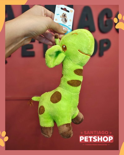Jirafa de peluche