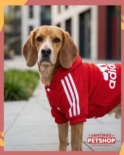 Campera Adidog Rojo