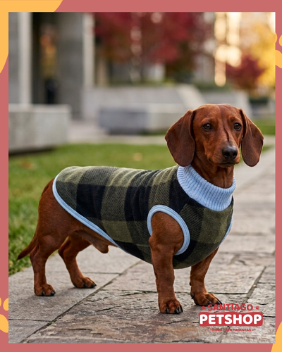 Sweater Clásico Cuadrille Verde