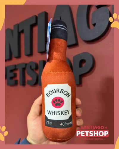 Botella de peluche
