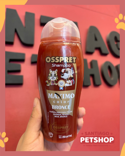 Shampoo Osspret Maximo Bronce