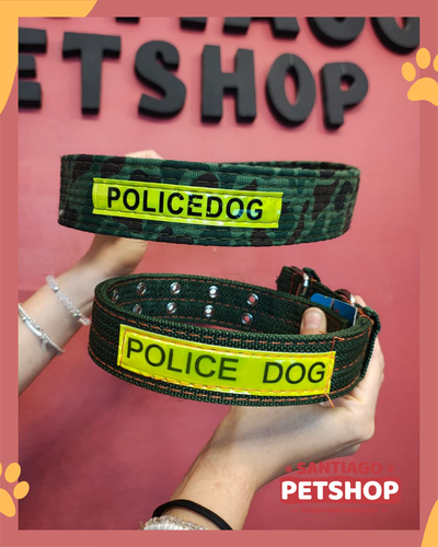 Collar Police grande 