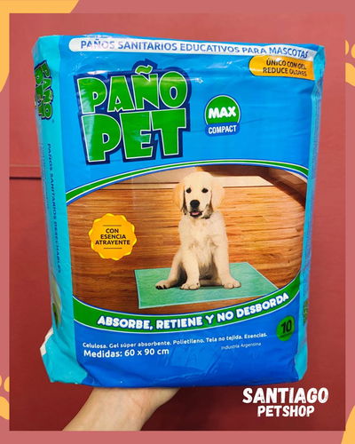 Alfombra Sanitaria Desechable Pañopet Max