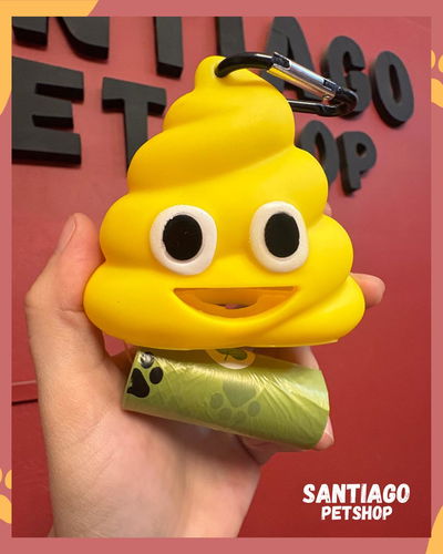 Porta bolsa Emoji Popo