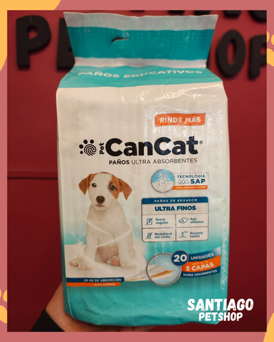 Paños absorbentes Can Cat