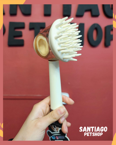 Cepillo con dispenser de shampoo