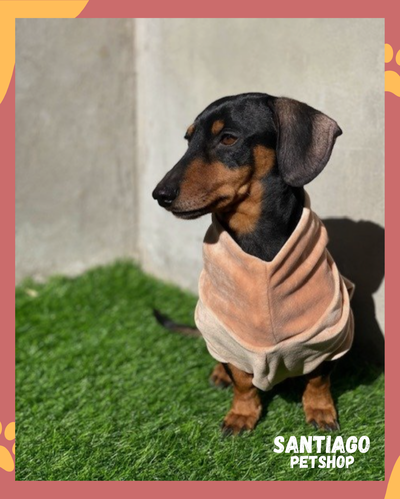 Polera plush terracota