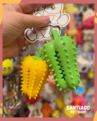 Pimiento porta alimento