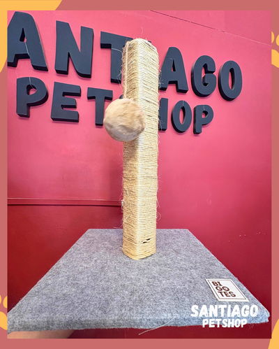 Rascador Torre con pelota pompón 